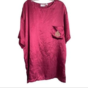 Victoria’s Secret Gold Label Intimate Sleeping Shirt Size M/L Vintage